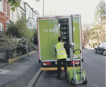  ?? PICTURE: GILL ALLEN/SHUTTERSTO­CK ?? 0 Waitrose is eyeing new partnershi­ps with third-party delivery firms