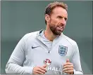  ??  ?? Realistic: manager Gareth Southgate