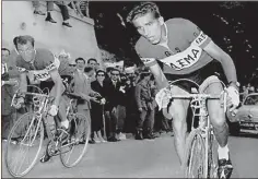  ??  ?? LEYENDA. Bahamontes, en la Vuelta de 1960.