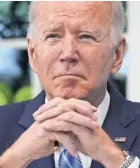  ?? CAROLYN KASTER/AP ?? The $768.2 billion price tag on a military spending bill marks
$25 billion more than President Joe Biden initially requested from Congress.