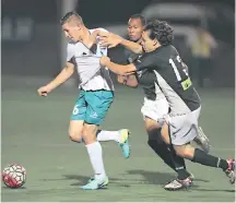  ??  ?? El in,ot avanzó al vencer 2-0 a Comayagua FC.