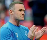  ??  ?? former Manchester united forward Wayne rooney