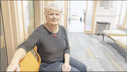  ?? ANDREW RANKIN/SALTWIRE NETWORK ?? Thelma Costello, chairwoman of Our Health Centre, is one of a group of local volunteers who are behind a new walk-in clinic opening in Chester on Friday.
