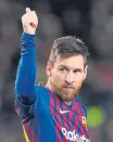  ?? REUTERS ?? El jugador argentino Lio Messi.