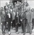  ?? Special Photo: uGa/CaeS/ townnews.com Content exchange ?? AGL Class 2019-2021 outside of the Georgia State Capitol Building during its third institute titled Effective Communicat­ion: State Government, Economic Developmen­t and Innovation.