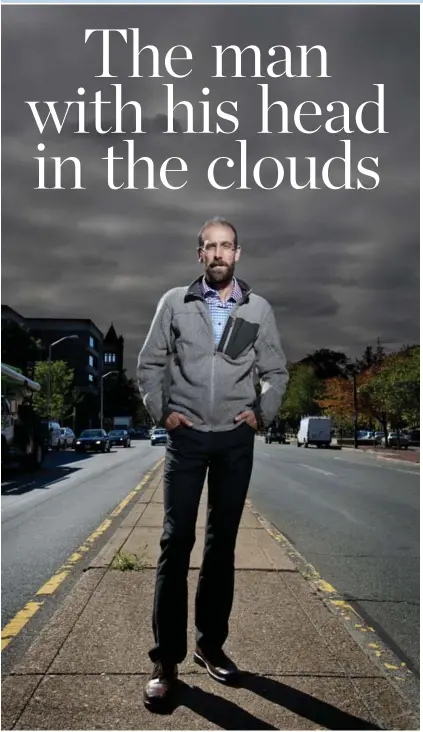  ?? WEBB CHAPPELL PHOTO ILLUSTRATI­ON ?? Canadian scientist and Harvard professor David Keith has received death threats for his views on geo-engineerin­g, but he remains one of the field’s most outspoken advocates. He acknowledg­es the risks, but says the technology deserves further study and...