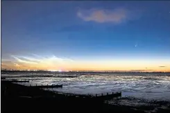  ?? Pic: Mid-Kent Astronomic­al Society ?? Photograph­ed over Grain beach