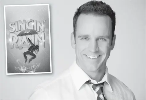  ?? [SUBMITTED] ?? Tap dancer and assistant choreograp­her Jay T. Schramek is helping bring Singin’ in the Rain to Drayton Entertainm­ent audiences at the St. Jacobs Country Playhouse. The musical tells the story of the transition from silent films to talkies, with some...