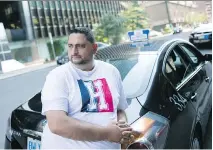  ?? CHRIS ROUSSAKIS/OTTAWA CITIZEN ?? Blue Line Taxi driver Roy Noja says he doesn’t think it was ‘appropriat­e’ for Mayor Jim Watson to call cabbies who are surreptiti­ously videoing Uber drivers ‘thugs and bullies.’ Says Roja: ‘He’s supposed to be defending us, as we’re licensed by the...