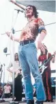  ?? Photo: GETTY IMAGES ?? Get high: A young Joe Cocker struts his stuff at Woodstock in 1969.