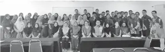  ??  ?? STATISTIC Talk dijalankan bersama 60 pelajar tingkatan enam rendah di Kolej Tingkatan Enam Tawau yang dikendalik­an oleh Penolong Pegawai Perangkaan Amilawati Ambo.