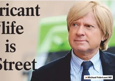  ?? ?? > Michael Fabricant MP