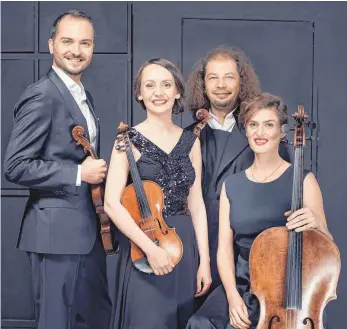  ?? FOTO: MALGORZATA POPINIGIS ?? Das Szymanowsk­i Quartet gastiert wieder bei der „Langen Nacht der Musik“.