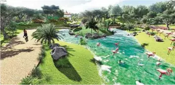  ?? Dubai Municipali­ty/Gulf News Archives ?? Shape of things to come An artist’s impression of Dubai Safari park. It will use solar energy to generate electricit­y to run the irrigation system, official vehicles on site and recreation­al facilities. There will be 3,600 parking spaces, walkways for...