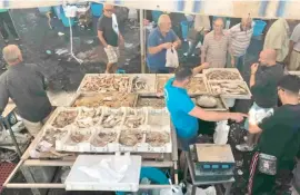  ?? ?? Chef’s fantasy The Catania Fish Market.
