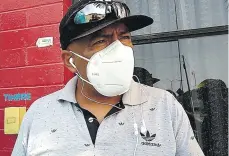  ??  ?? | Subtenient­e Richard Sánchez, jefe de la Compañía de Bomberos de Pacocha. |