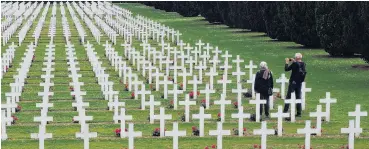  ?? PHOTO: TNS ?? More than 16,000 French soldiers are buried in the Douaumont Cemetery near Verdun. French military forces took part in more than 1000 major battles in the history of ‘‘modern’’ Europe.