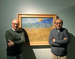  ?? ?? Amici Marco Goldin con Franco Battiato: nel nuovo spettacolo i brani del musicista siciliano