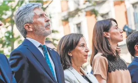  ?? // EP ?? Marlaska, Robles y Llop, los tres ministros del Gobierno actual que son magistrado­s