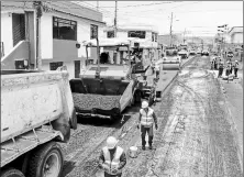  ?? Cortesía municipio ?? • Las obras de asfaltado, desde la av. Mariscal Sucre hasta el barrio Victoria del Sur, ya están listas.