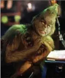  ?? RON BATZDORFF, UNIVERSAL STUDIOS ?? Jim Carrey in “The Grinch Who Stole Christmas.”