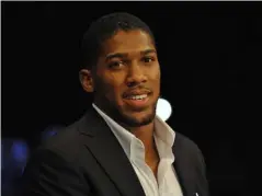  ??  ?? Anthony Joshua has a long way to go yet(Getty )