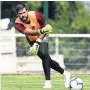  ??  ?? FIRST IMPRESSION Reds keeper Alisson in training