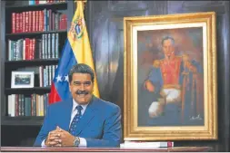  ?? FOTOS: AFP ?? FIRME. Nicolás Maduro quiere gobernar Venezuela hasta 2025.