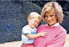  ??  ?? Happy memories: the Duke of Cambridge with Diana, Princess of Wales in 1984