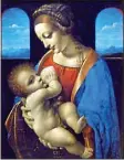  ??  ?? MUST SEE: Leonardo da Vinci’s Madonna Litta in the Hermitage