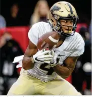  ?? GETTY IMAGES ?? Purdue’s top playmaker, receiver Rondale Moore, leads the Big Ten and is fourth nationally in all-purpose yards with 167.8 per game.