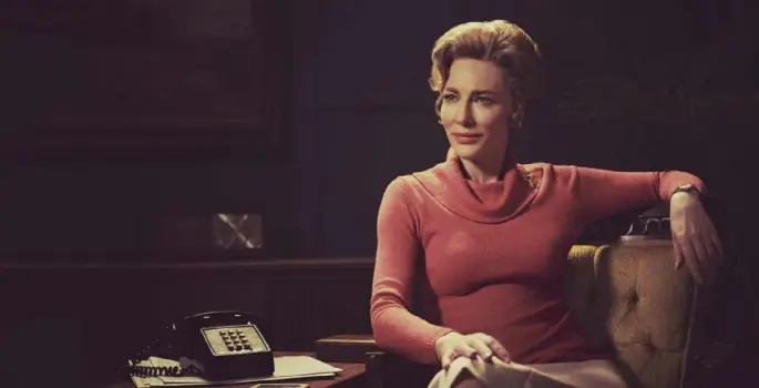  ?? Pari Dukovic/FX ?? Cate Blanchett as Phyllis Schlafly in FX on Hulu's "Mrs. America."