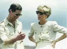  ?? DAVE CAULKIN/THE ASSOCIATED PRESS FILE PHOTO ?? On the tapes, Diana recalls that Charles was an ardent suitor. She also revealed they spent time together on only 13 occasions before they wed.