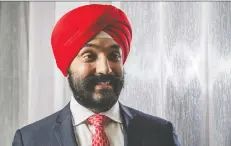  ?? PETER J. THOMPSON ?? Innovation Science and Industry Minister Navdeep Bains has a mandate to push for affordable pricing on cellphone services.