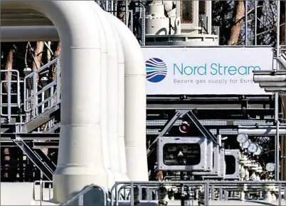  ?? REUTERS ?? Gasoducto Nord Stream 1.