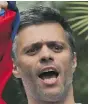  ??  ?? Leopoldo Lopez