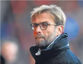 ??  ?? Jurgen Klopp saw his side lose after leading 3-1 at Bournemout­h.