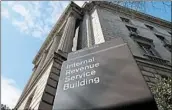  ?? SUSANWALSH/AP 2013 ?? The Internal Revenue Service will no longer require some tax-exempt groups to disclose the identities of donors.