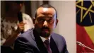  ??  ?? Prime Minister Abiy Ahmed told Ethiopia's parliament on Monday that there had been no civilian casualties in the government offensive, which officials in Tigray vehemently dispute