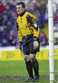  ?? ?? Jim Calder, ex-Caley Thistle goalkeeper.