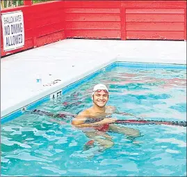  ?? TWITTER/HT PHOTO ?? India’s top swimmer Virdhawal Khade (left) hasn’t been able to resume training as the government has yet to allow swimming pools to reopen. Neel Roy (right) has been able to return to training as he is based in Kentucky (US).