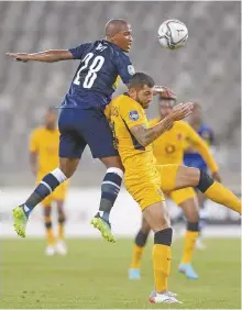 ?? ?? MAY DAY…
Mogamat May made his Cape Town City debut against Kaizer Chiefs in a DStv Premiershi­p match on 15 February, lasting all of 74 minutes as he kept the Glamour Boys’ defence busy.