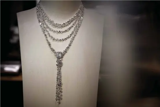 Chanel Unveils a 55.55 Carat Necklace Celebrating 100 Years of the No 5  Scent