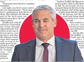  ?? ?? Guto Harri, top, was communicat­ions director for Boris Johnson as London mayor. Steve Barclay, below, is expected to bring ‘rigour’ to the
No 10 team