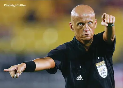  ??  ?? Pierluigi Collina