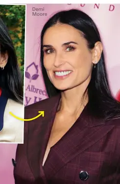  ??  ?? Demi Moore