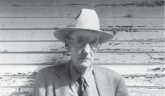  ?? ARCHIVO CLARIN ?? Experiment­al. La poética de William Burroughs está un paso adelante de la generación beat.