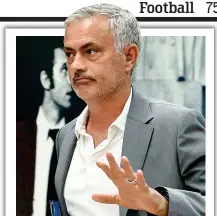  ??  ?? Escape: Mourinho has avoided a jail term