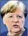  ??  ?? Angela Merkel