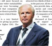  ?? AFP ?? BP CEO Bob Dudley: “A thousand ways” to the Paris agreement’s global warming aim.